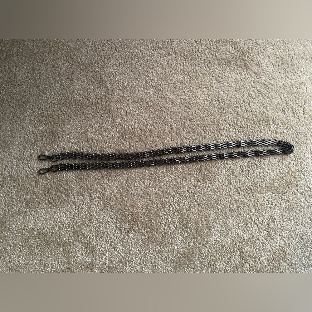 Beautiful Gunmetal Bag Chain